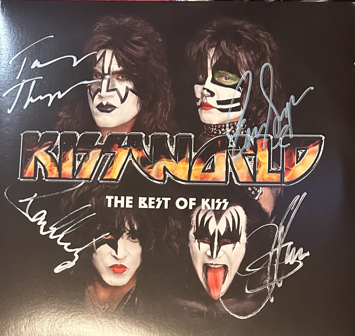 Kiss Autographed Album 