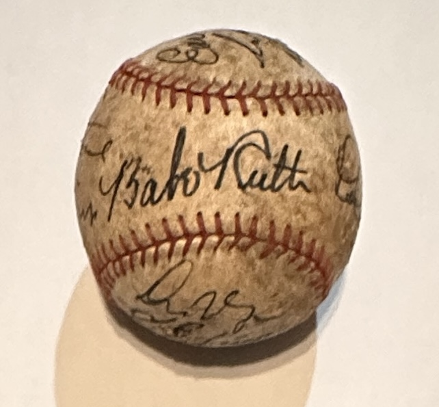 Mickey Mantle Autographed Triple Crown Baseball