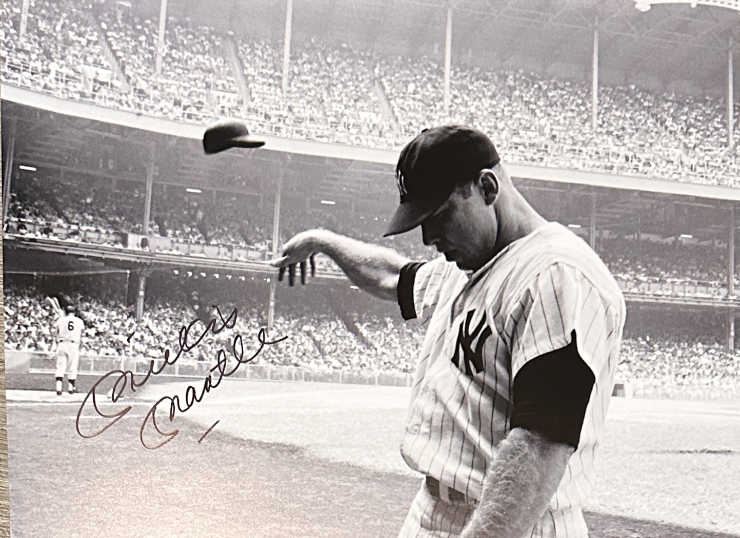 Mickey Mantle Autographed 8x10 Photo