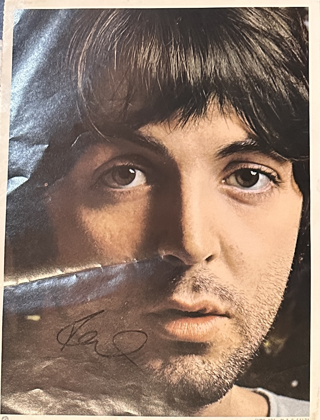 Paul McCartney Autographed Photo