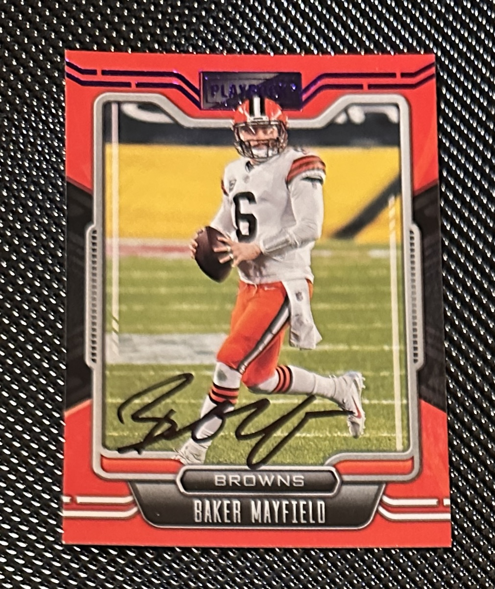 Baker Mayfield Autographed Card 