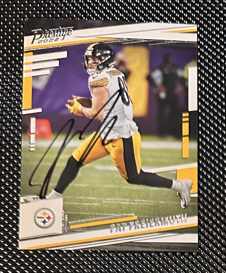 Pat Freiermuth Autographed CARD 