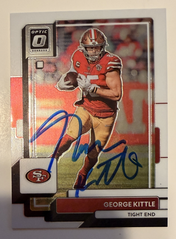 George Kittle Autographed Card