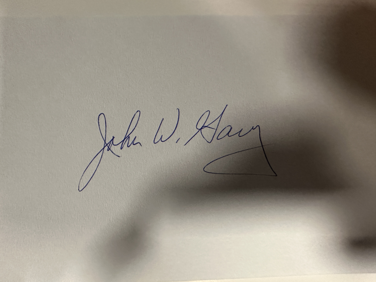 John Wayne Gacy Autographed Card 