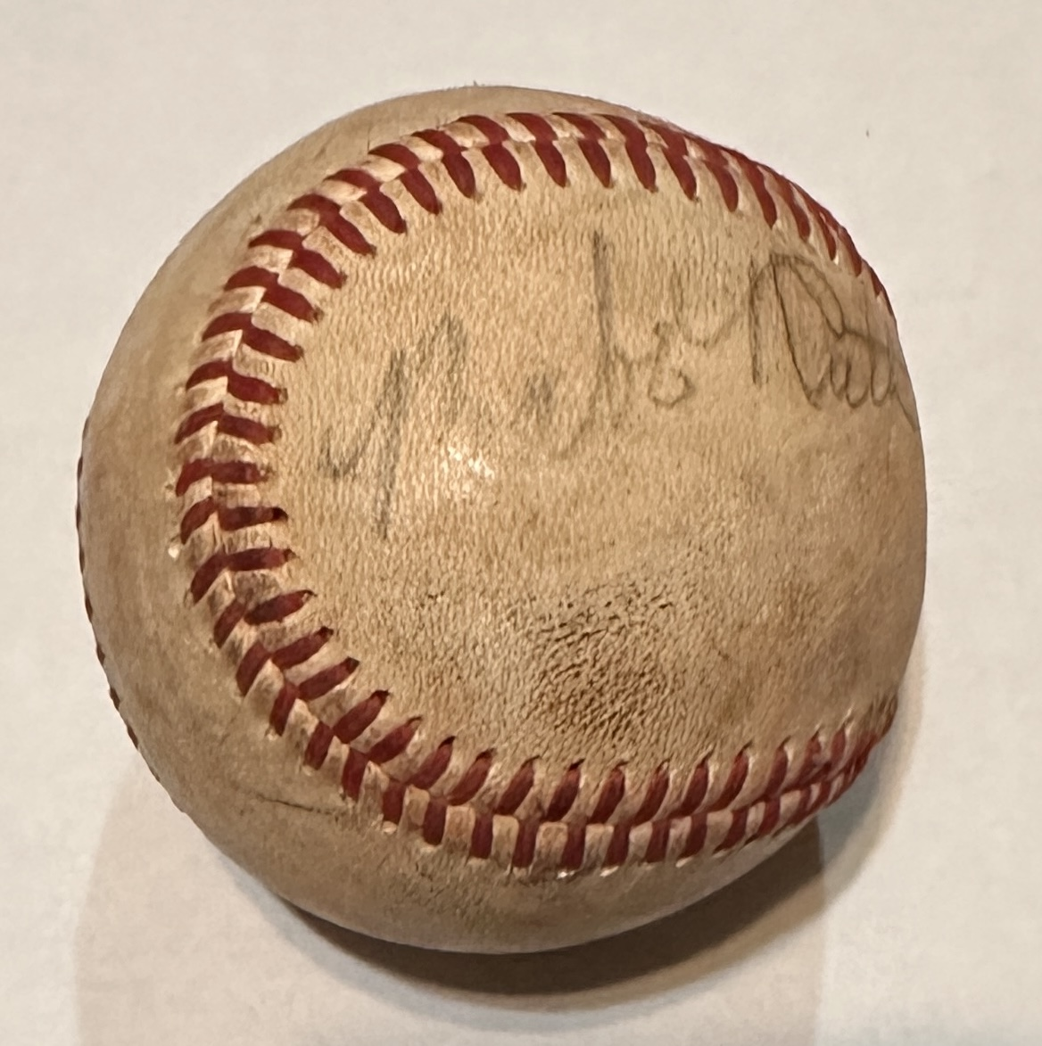 Babe Ruth Autographed BASEBALL