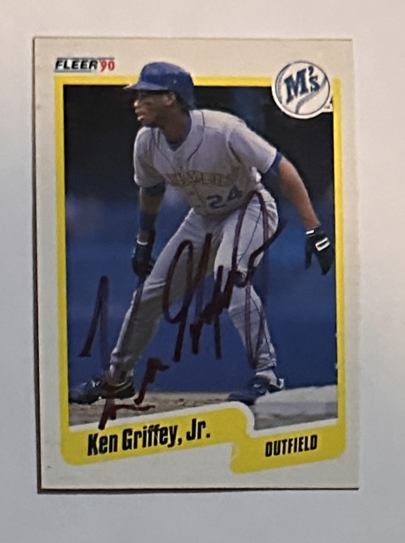 Bobby Witt Jr Autographed Card 