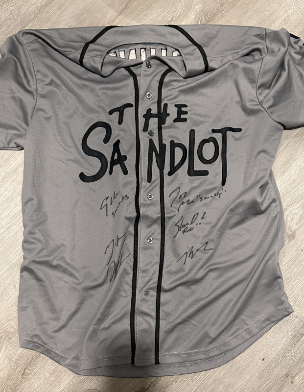 The Sandlot Autographed Jersey 