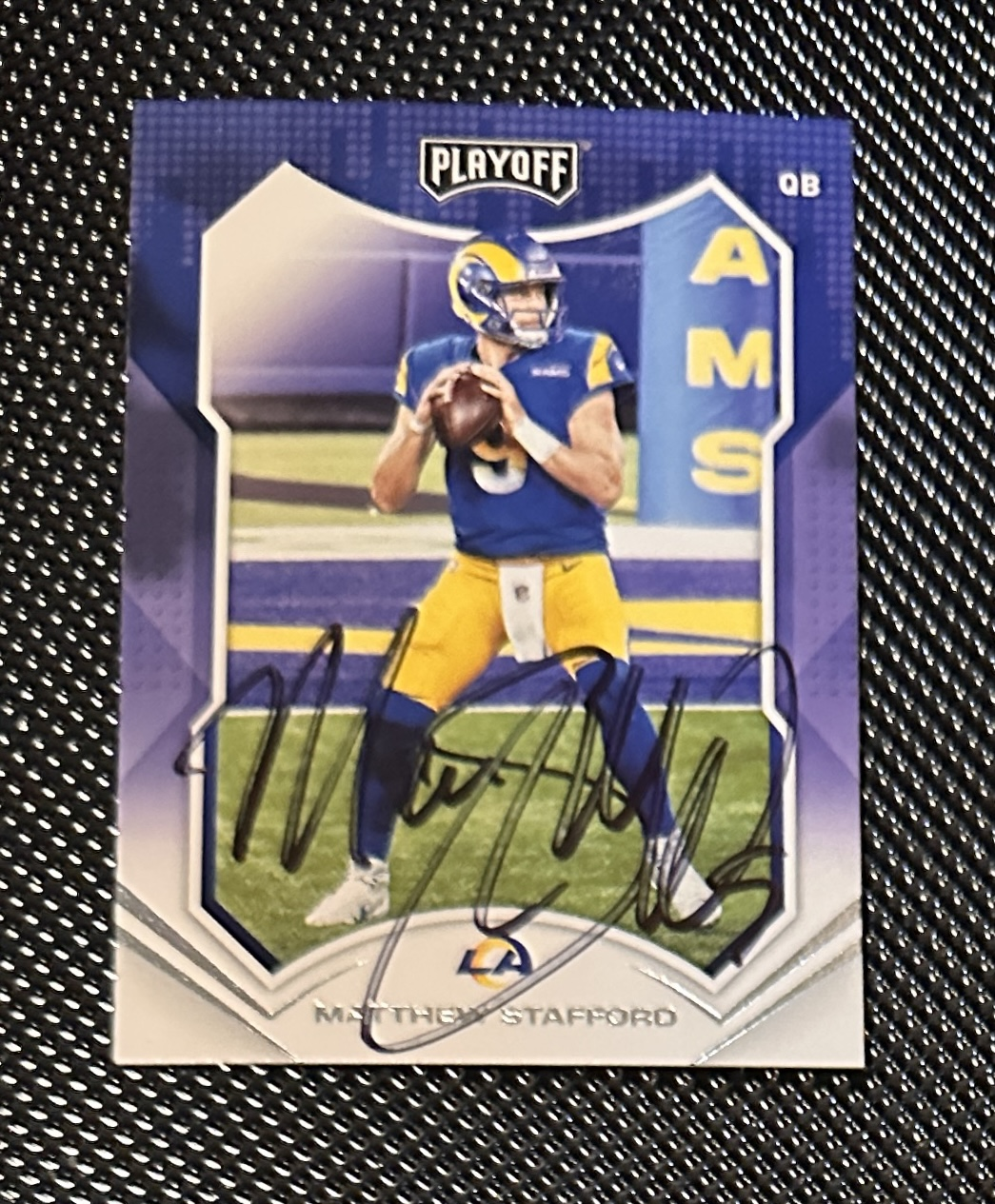Matthew Stafford Autographed CARD 