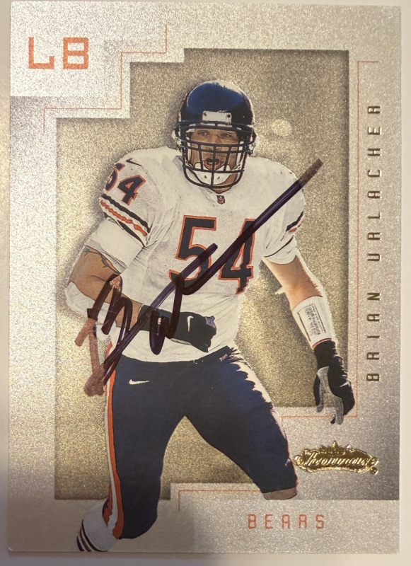 Brian Urlacher Autographed CARD
