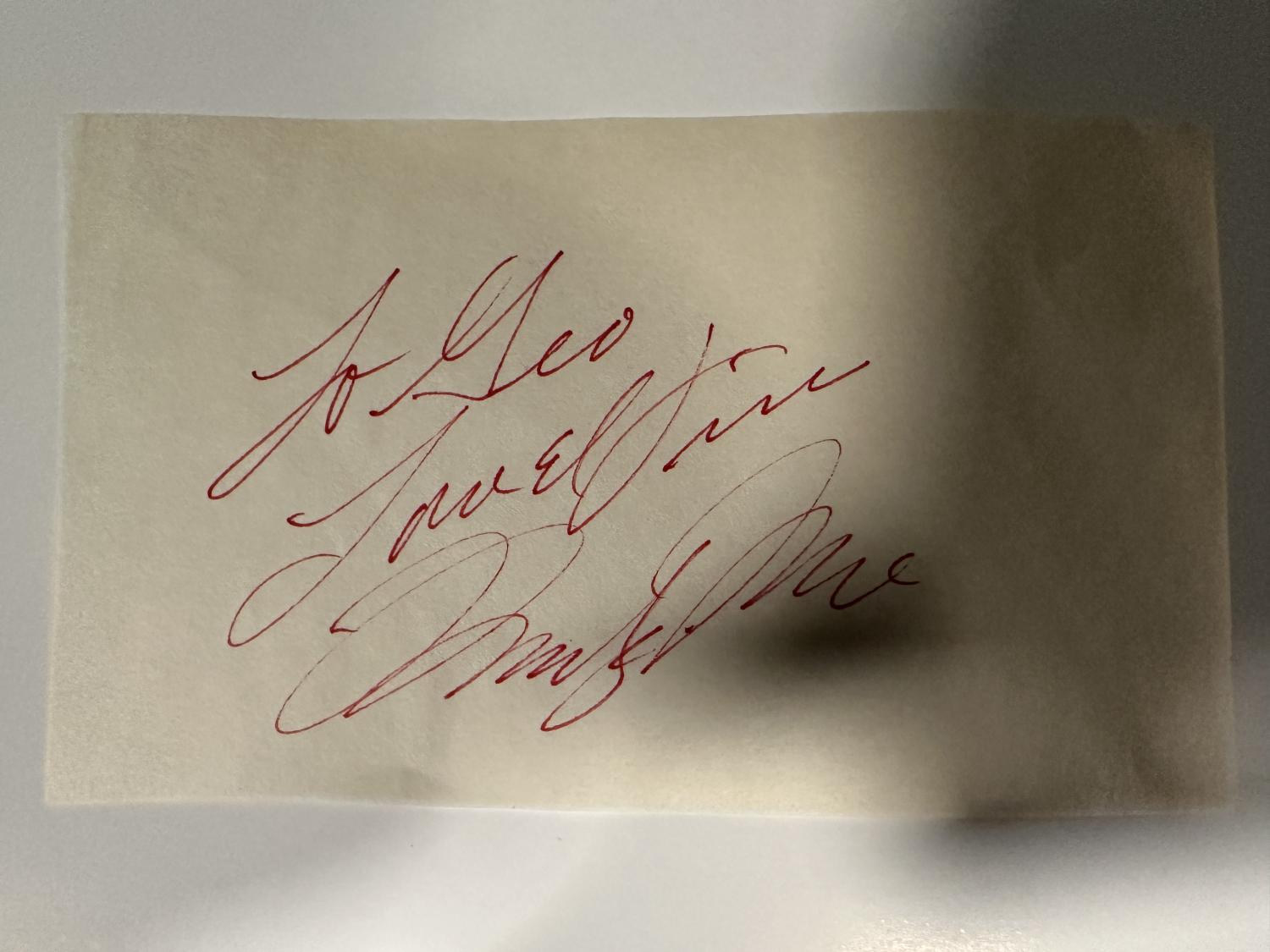 Marilyn Monroe Cut Autograph