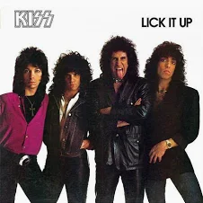 Kiss Lick it Up Used Vinyl VG + Shrink Wrap!