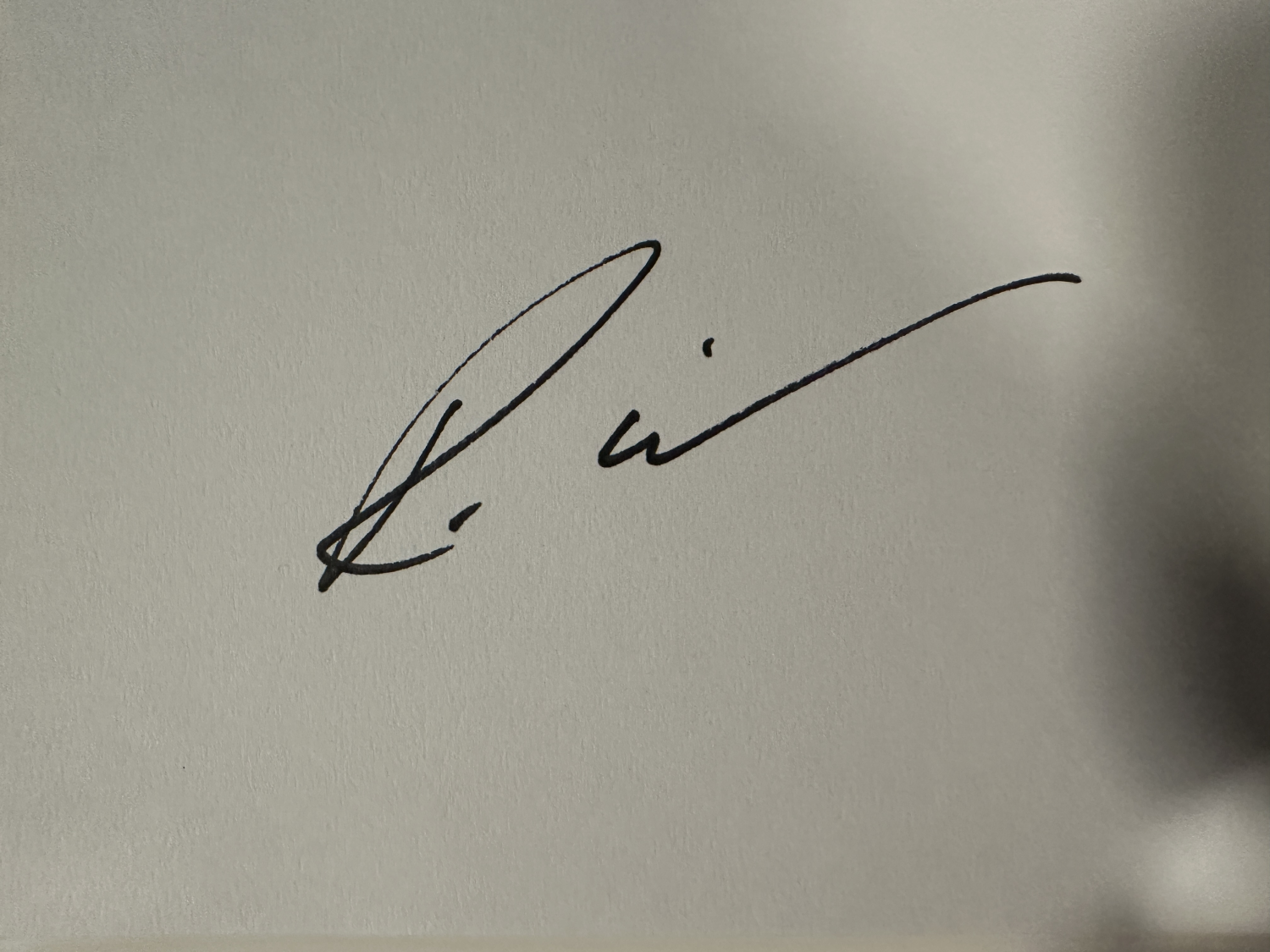 Robin Williams Autographed Card 