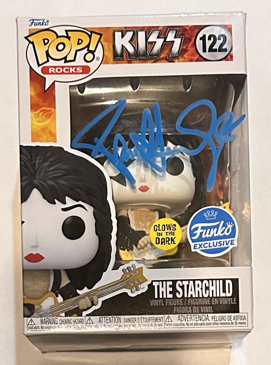 Ace Frehley Autographed Guitar Pickguard 