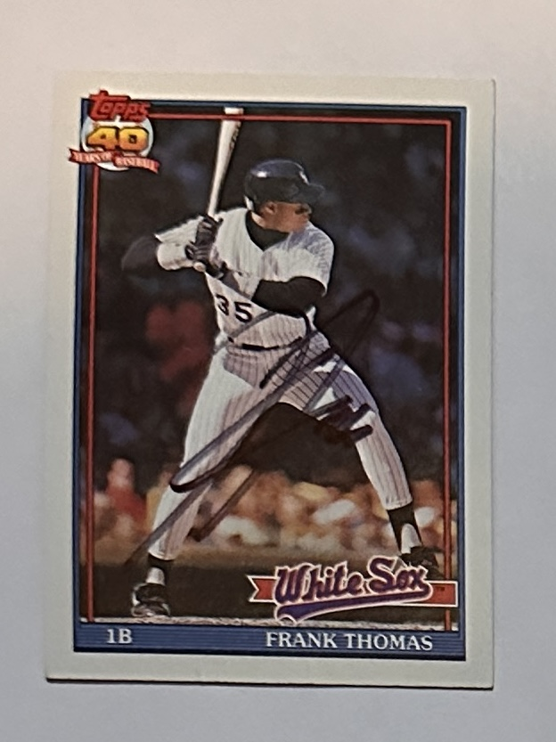 Bo Jackson Autographed Card