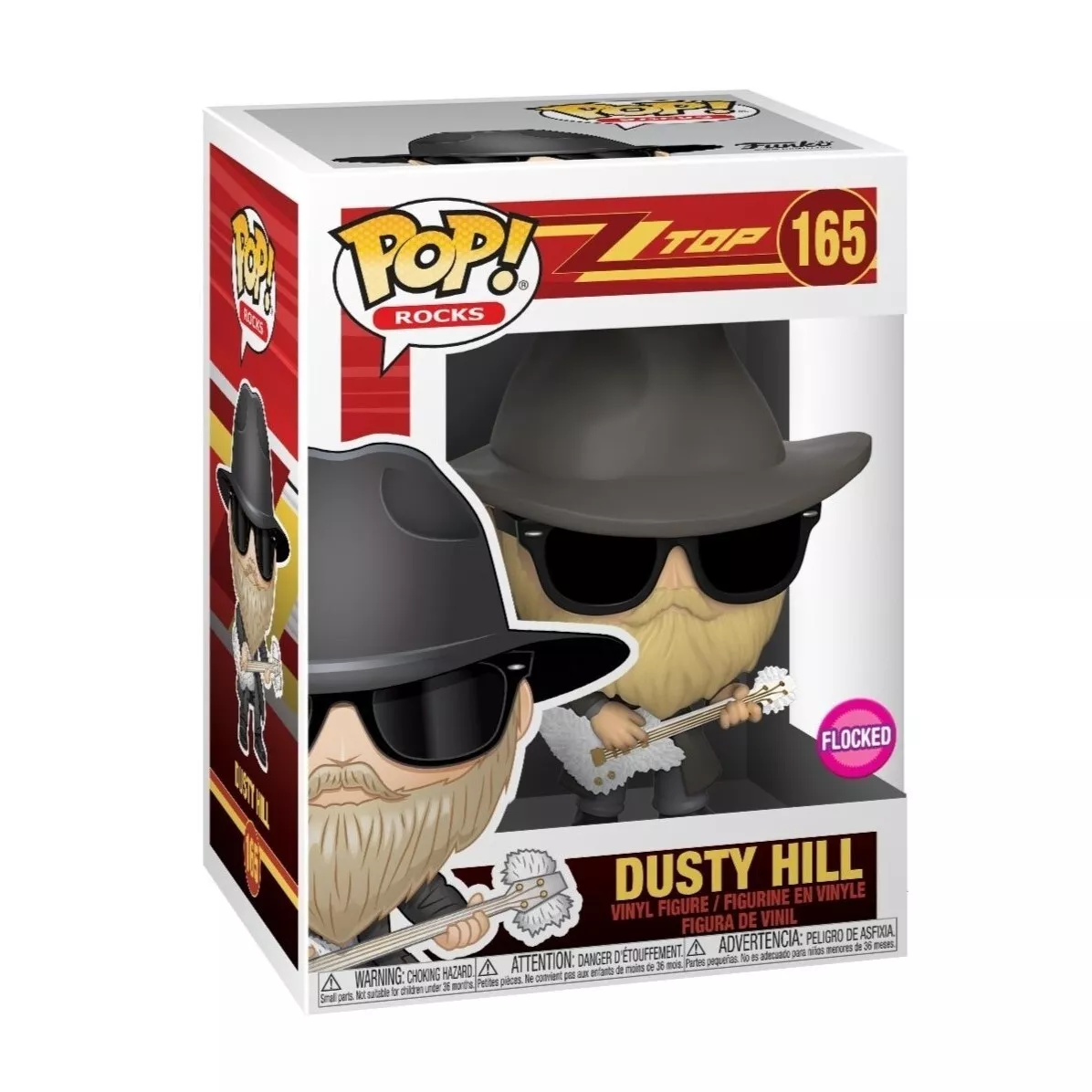 Dusty Hill ZZ TOP Funko Pop! NEW VAULTED 165