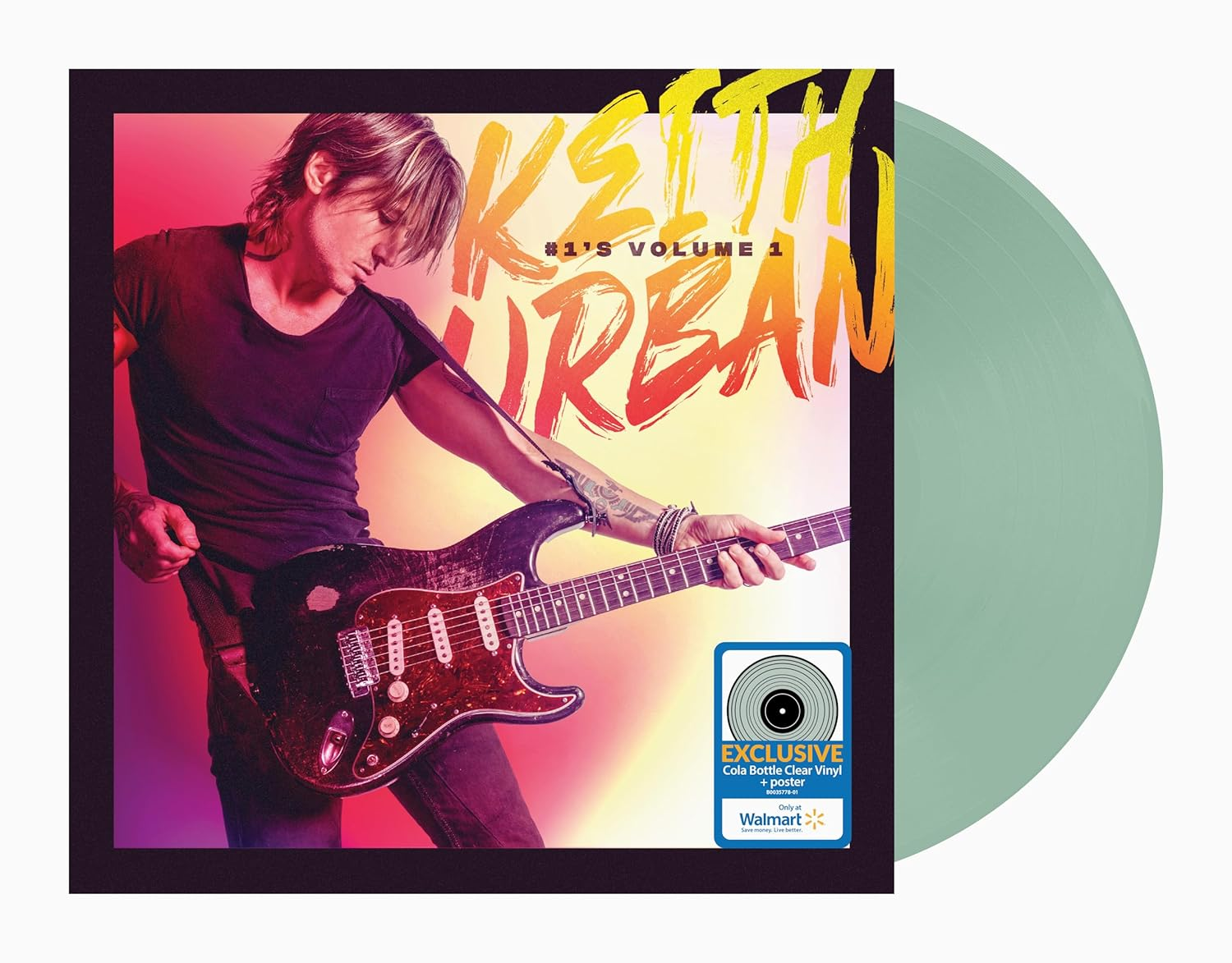 Keith Urban - #1's - Volume 1 [Coke Bottle Clear LP]