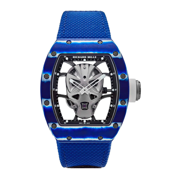 Richard Mille RM 52-06 Tourbillon 'Mask' Blue White Quartz TPT Limited Edition