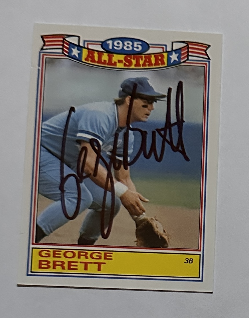 Michael Irvin Autographed Card 