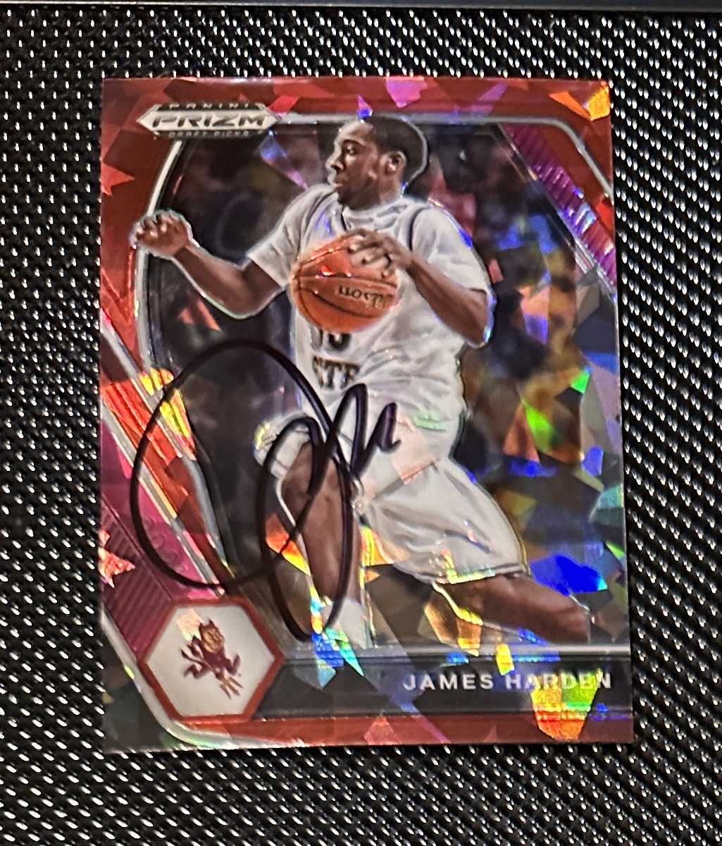 James Harden Autographed Card 