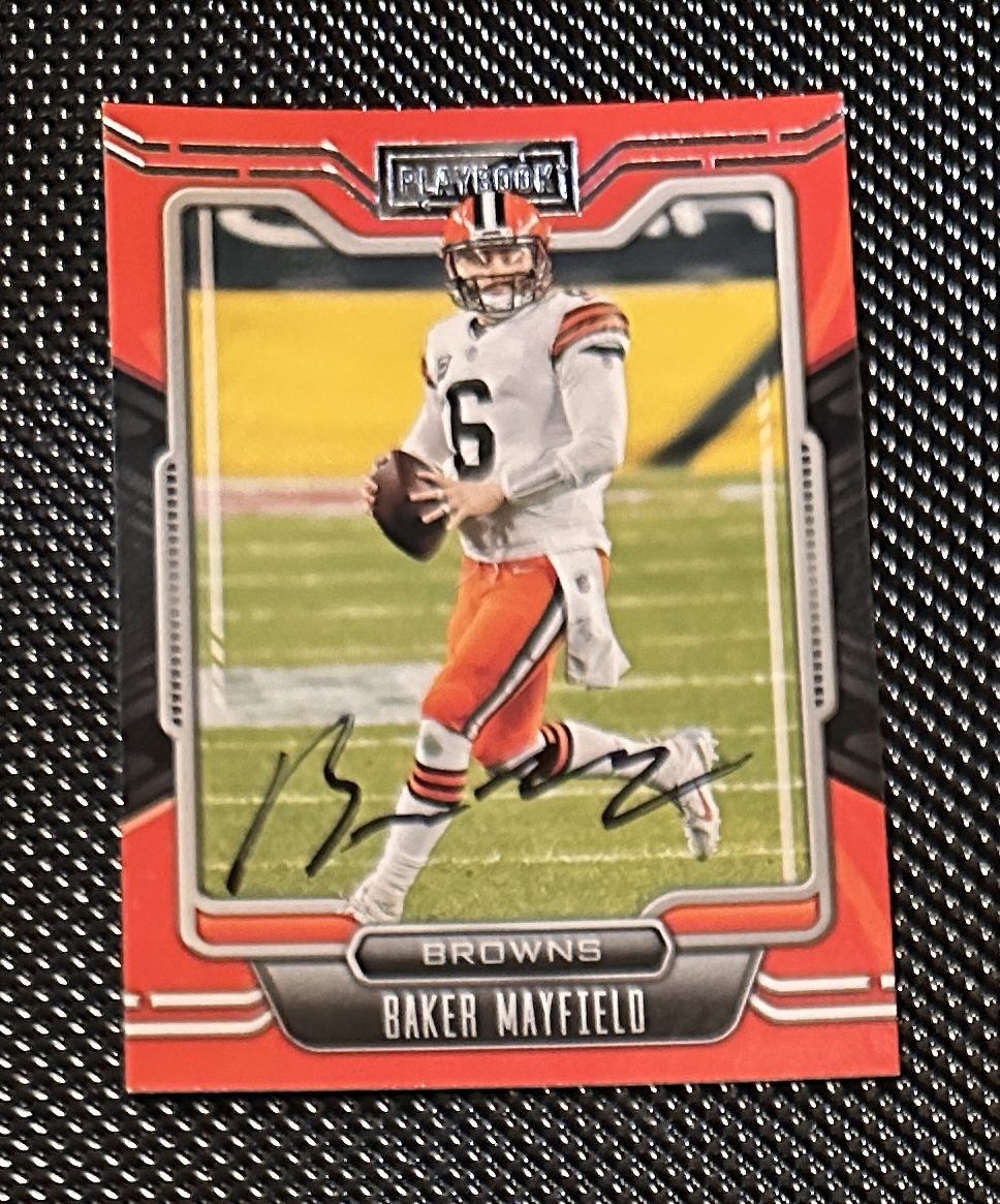 Baker Mayfield Autographed Card 