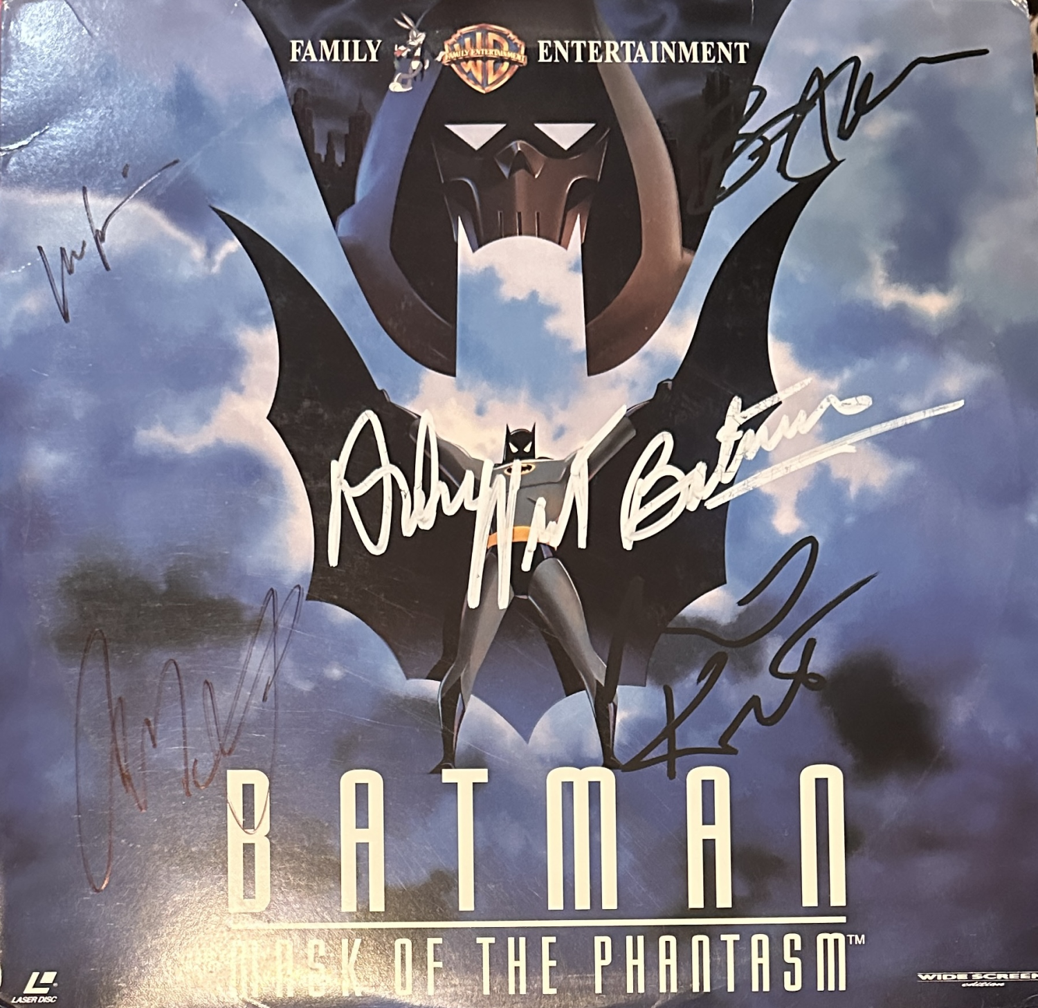 Batman Autographed ALBUM WEST KILMER AFFLECK KEATON