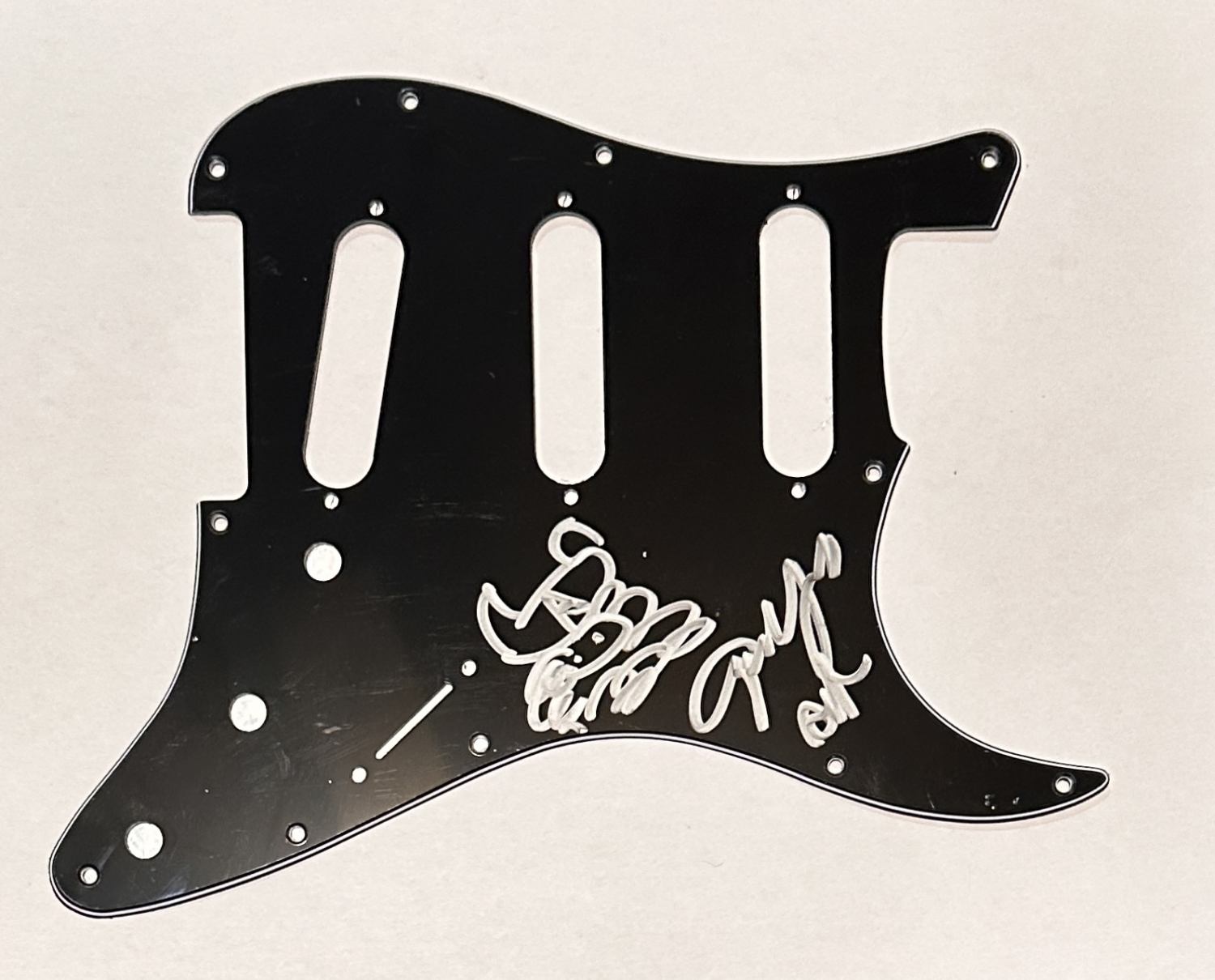 Angus Young Autographed Pickguard