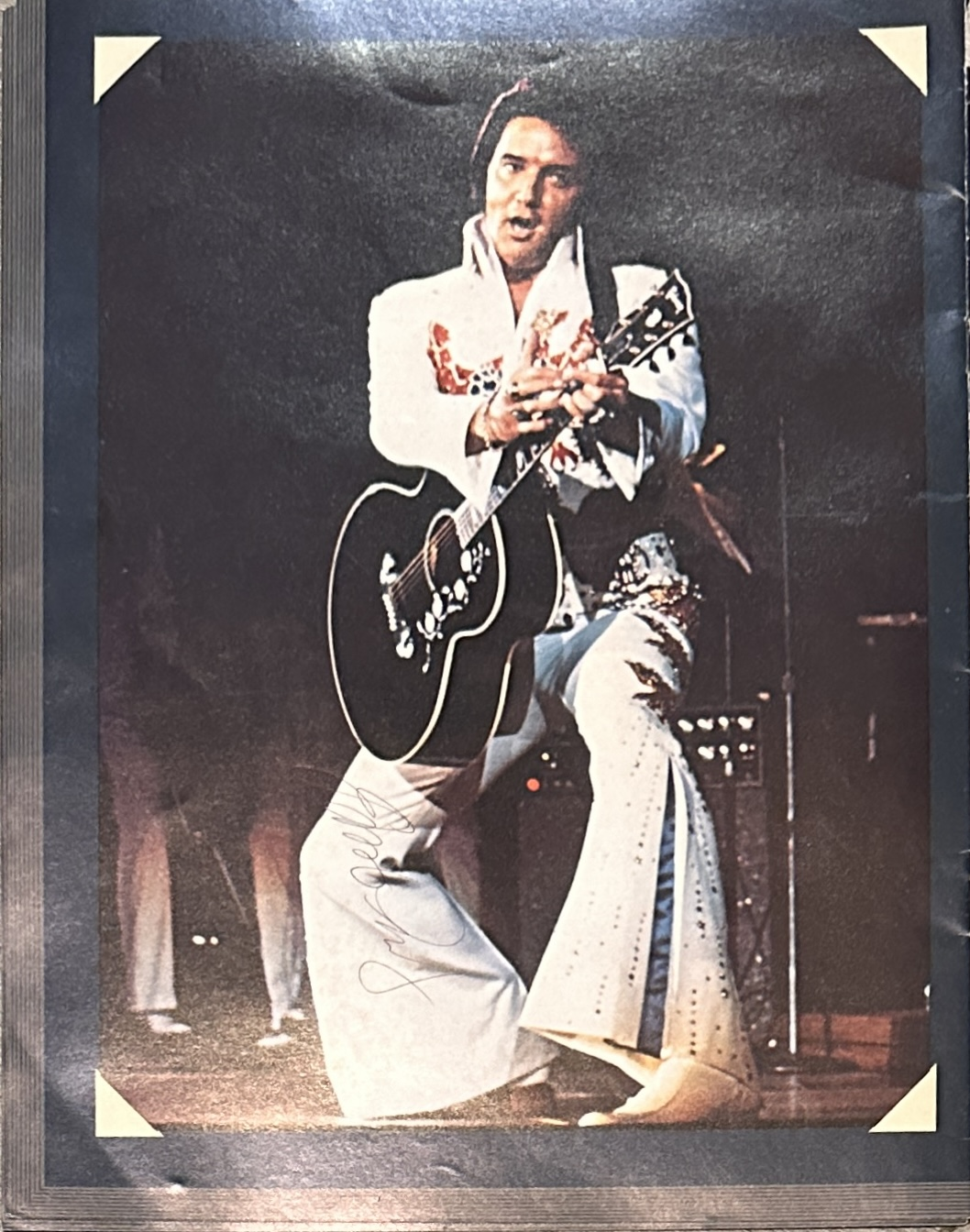Elvis Presley Autographed 8x10
