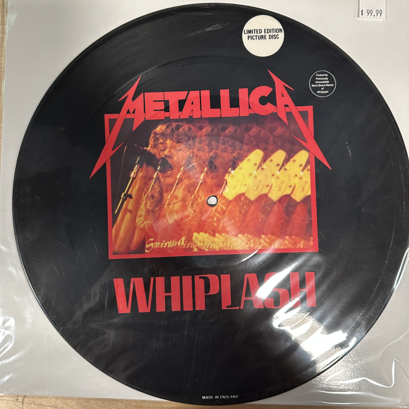 Metallica - Whiplash Picture Disc (1987 Megaforce)