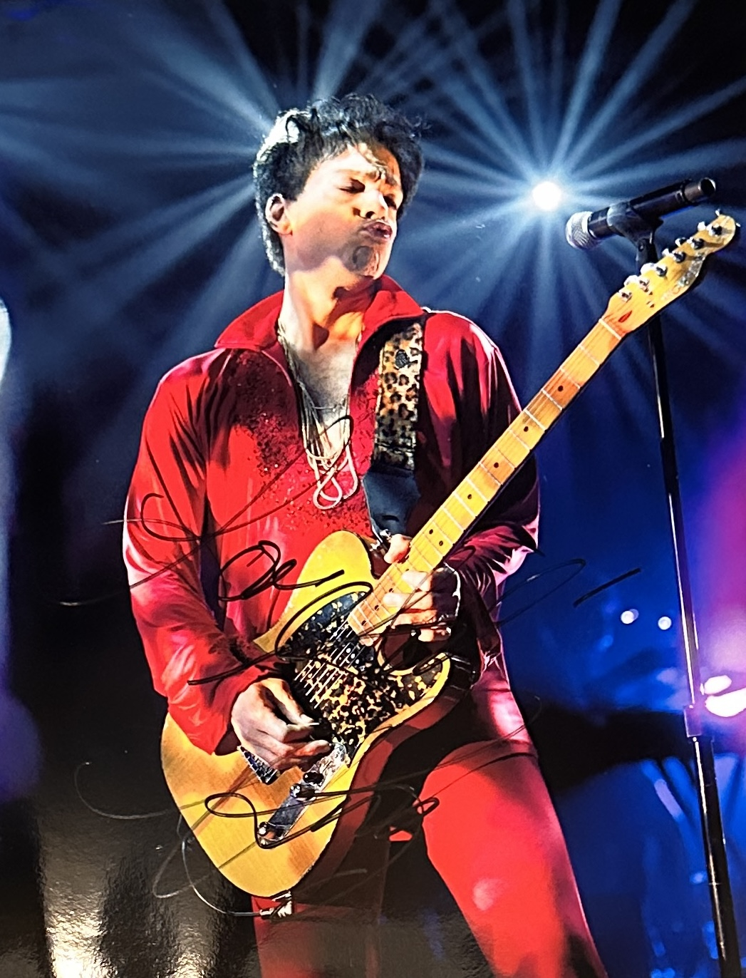 Prince Autographed 8X10 