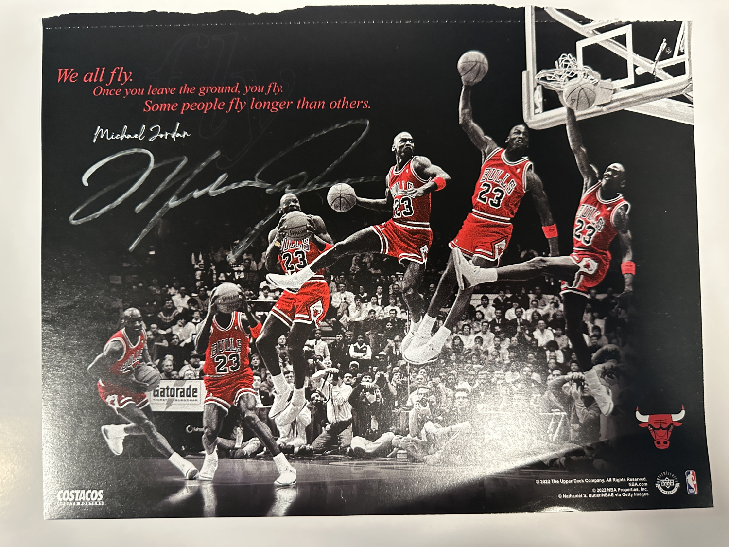 Michael Jordan Autographed Photo