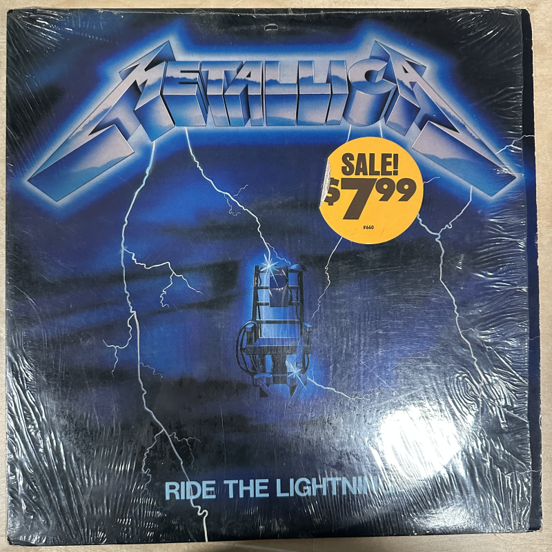 Metallica - Ride The Lightning (1984 Megaforce!!)
